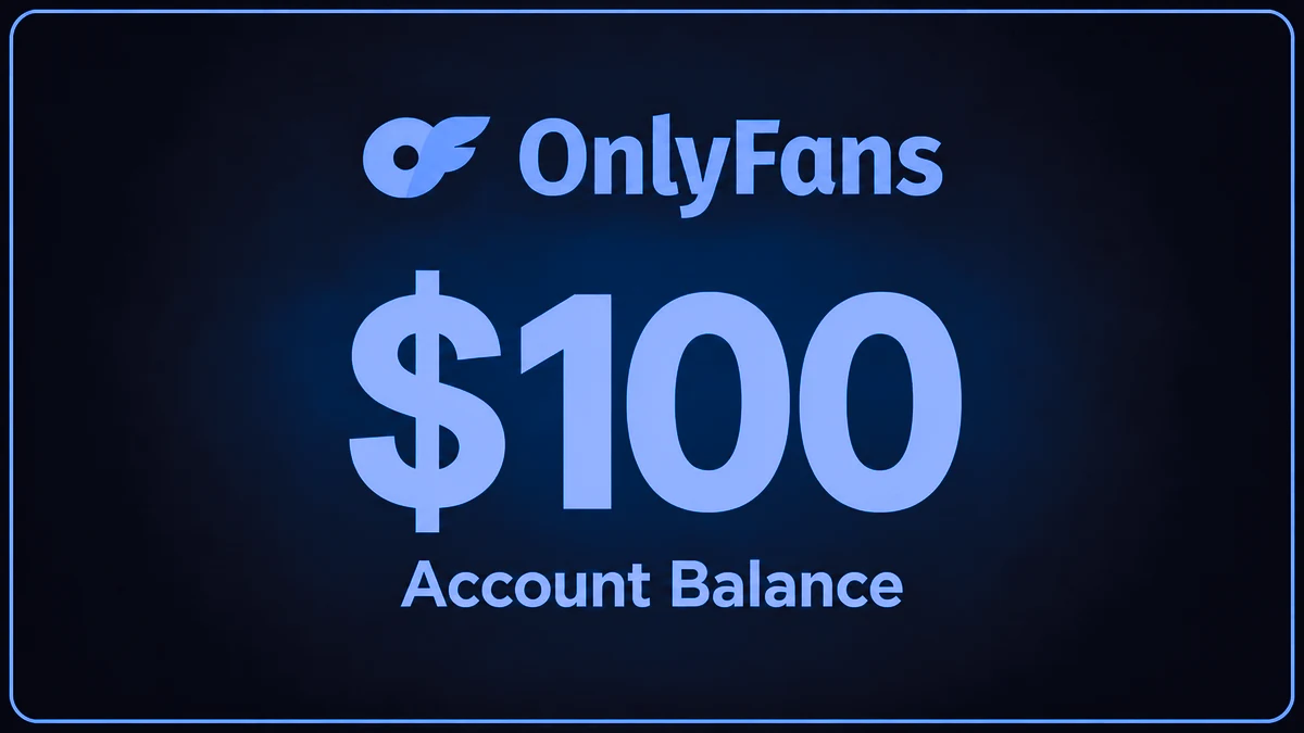 OnlyFans Balance $100