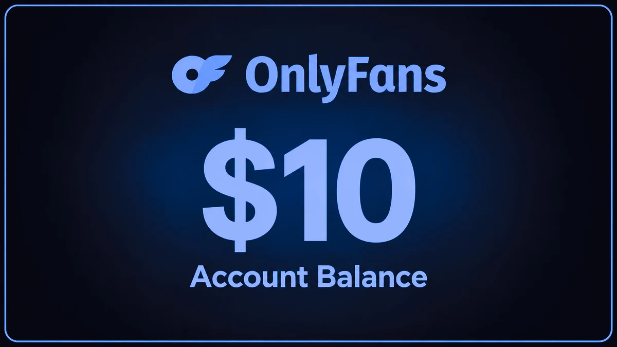 OnlyFans Balance $10