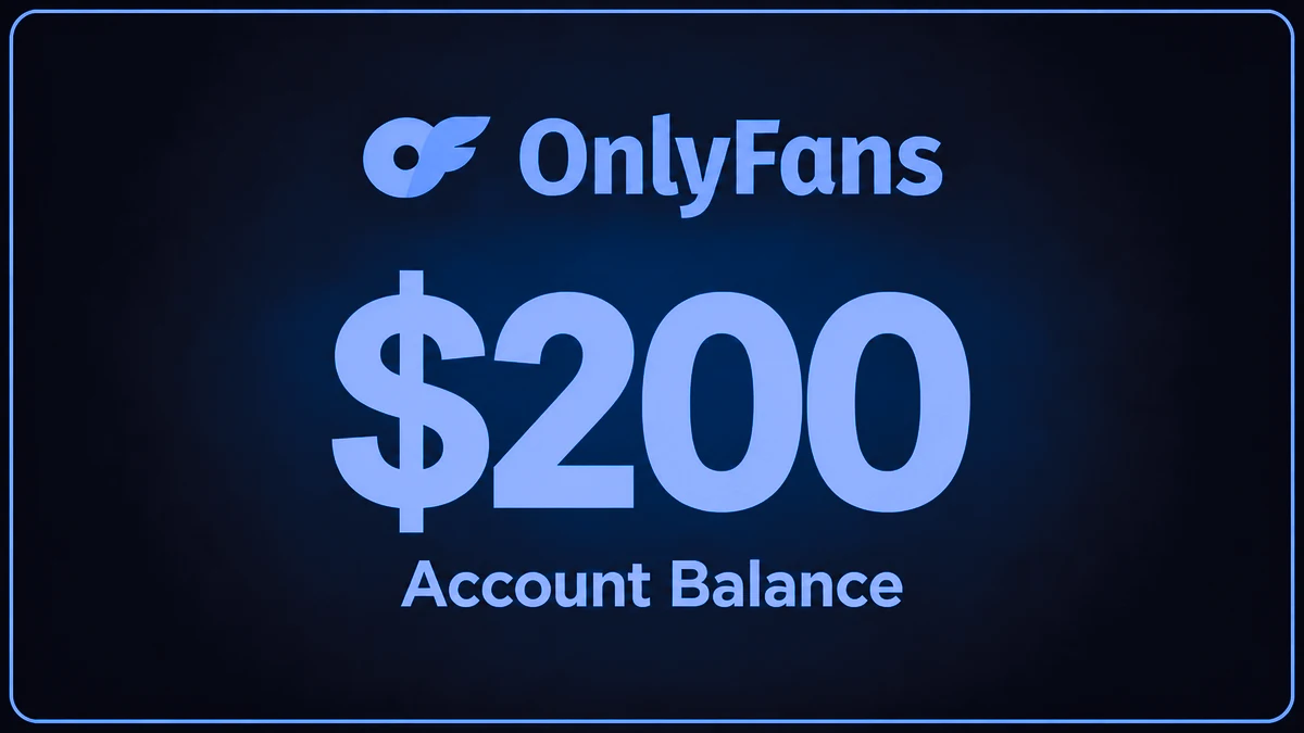 OnlyFans Balance $200