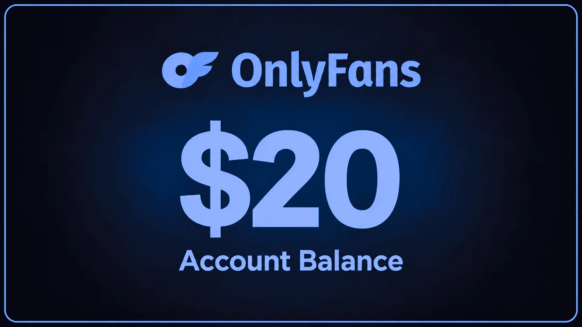 OnlyFans Balance $20