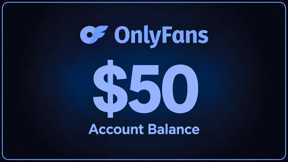 OnlyFans Balance $50